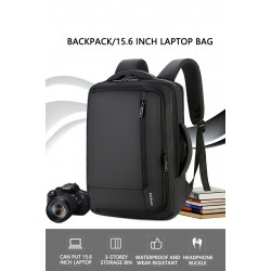 Anti-theft waterproof travel backpack - 15.6" inch Laptop bag with USB chargingBackpacks