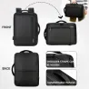 Anti-stöld vattentät reseryggsäck - 15,6 " tum Laptop bag med USB-laddning