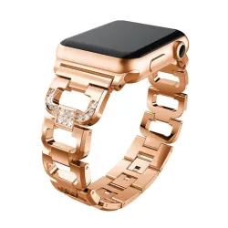 Kristall Diamantarmband - Armband für Apple Watch 1-2-3 / 42mm-38mm Edelstahl