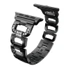 Ropa inteligentePulsera de diamante de cristal - correa para Apple Watch 1-2-3 / 42mm-38mm de acero inoxidable