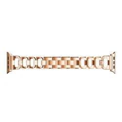 Ropa inteligentePulsera de diamante de cristal - correa para Apple Watch 1-2-3 / 42mm-38mm de acero inoxidable