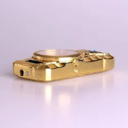 Butane jet cigarette lighter - quartz clock - torchLighters