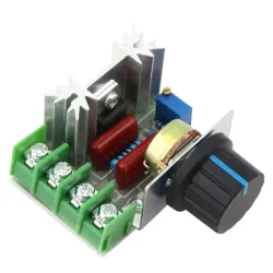Electrónica & Herramientas220V 2000W - Frenos de control de led - interruptor electrónico - control de velocidad - SCR Regula...