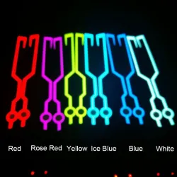 Blinkande LED hjälmremsa för motorcykel natt ridning - set