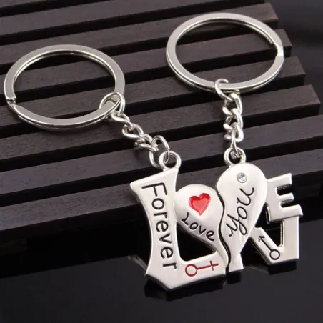 Forever Love You - brelok do kluczy 2sztBreloczki Do Kluczy