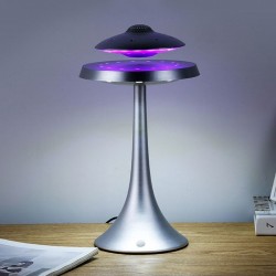 Altavoz BluetoothOVNI - levitación magnética - altavoz inalámbrico Bluetooth estéreo - lámpara de moda