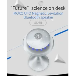 Altavoz BluetoothOVNI - levitación magnética - altavoz inalámbrico Bluetooth estéreo - lámpara de moda