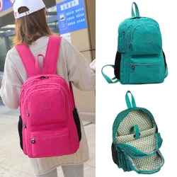 Vattentät nylon ryggsäck