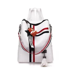 Bolsos de manoModa retro mochila & bolso con borlas
