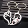 Hjärta & nyckel - Keychain 2 pcs