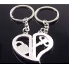 Heart & key - keychain 2 pcsKeyrings