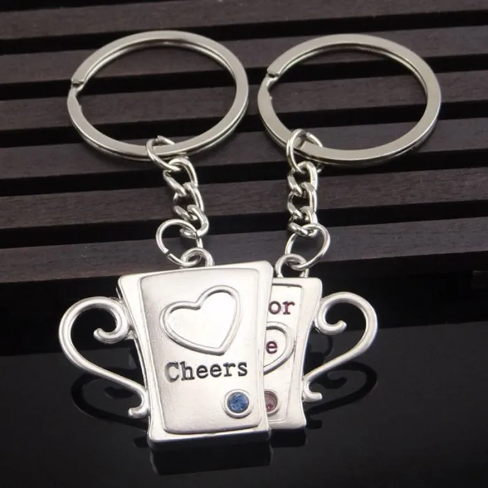 Cheers For Love - keychain 2 pcs