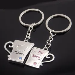 Cheers For Love - keychain 2 pcs