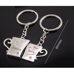 Cheers For Love - keychain 2 pcs