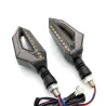 12 LED - universal fit moto girano le luci del segnale per Harley Cruiser Honda Kawasaki BMW Yamaha 2 pz