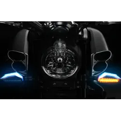 12 LED - universal fit moto girano le luci del segnale per Harley Cruiser Honda Kawasaki BMW Yamaha 2 pz