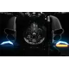 12 LED - universelle Passform Motorrad Drehsignalleuchten für Harley Cruiser Honda Kawasaki BMW Yamaha 2 Stück