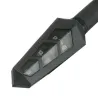 Luces de giro12V LED luz de señal de giro ambar - indicadores de motocicleta 4pcs conjunto