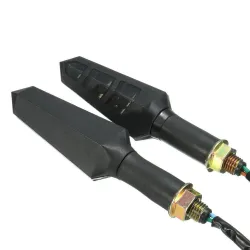 12V LED-signaalin valot - moottoripyörän indikaattorit 4pcs
