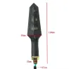 12V LED-signaalin valot - moottoripyörän indikaattorit 4pcs