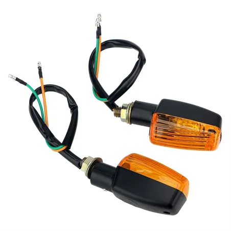 Motorcykel LED-signalljus DC 12V - indikatorer 2 pcs