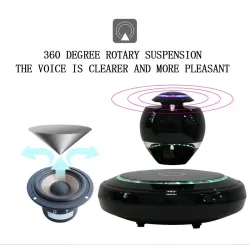 Altavoz BluetoothRotación de 360 grados - levitación magnética - altavoz Bluetooth inalámbrico