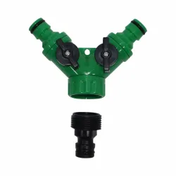 Aspersores3/4" Conector de forma Y - articulación de rosca para riego de jardín