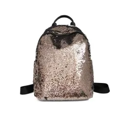 Glitter backpack with color changing sequins