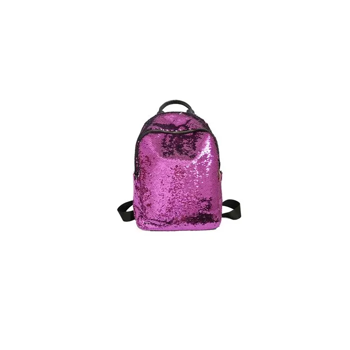 Glitter backpack with color changing sequins