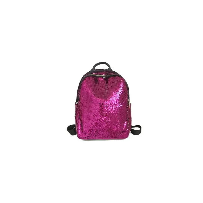 Glitter backpack with color changing sequins