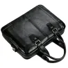 BolsosElegante bolsa de hombro de cuero grande