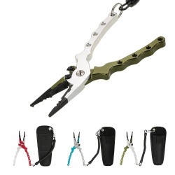 Alicate de pesca com saco - ferramenta multi-funcional para corte de fio & removedor de gancho