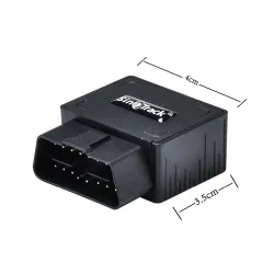 Mini plug & play Rastreador GPS OBD - dispositivo de rastreamento do veículo GSM OBDII - interface 16 PIN com software & app