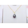 Collana in oro di lusso con perla 45cm