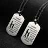 CollaresA Mi Hijo & A Mi Hija - collar de acero inoxidable