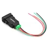 12V-24V SPST push button rocker switch - alien light for Toyota