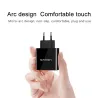 3.4A smart fast 3 porte USB caricatore con display a LED - EU plug