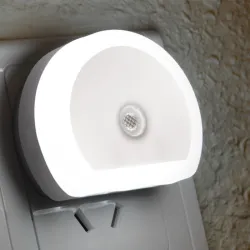 Plug chargeur USB LED double avec capteur