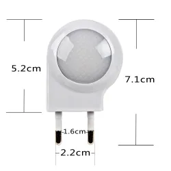 Led - mini seinävalon USB-laturi - EU-laajennus
