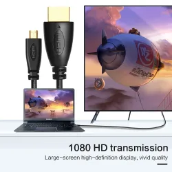CablesDorado 3D 1080P HDMI a micro HDMI - D tipo macho a HDMI macho - cable