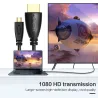 CablesDorado 3D 1080P HDMI a micro HDMI - D tipo macho a HDMI macho - cable