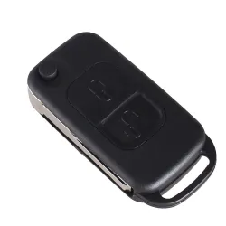 Taitettava kuori - Keskeinen fob case - 2 painiketta Mercedes Benz SLK E113 A C E S W168 W202 W203