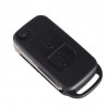 Concha dobrável - caso chave fob - 2 botões para Mercedes Benz SLK E113 A C E S W168 W202 W203