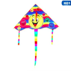Triangle visage souriant - cerf 80 cm