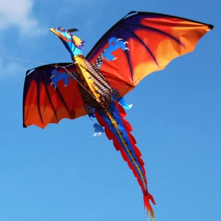 CometaKit 3D dragón con cola & línea 100m