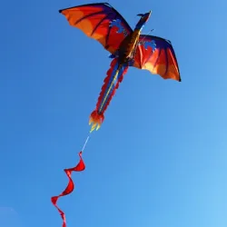 CometaKit 3D dragón con cola & línea 100m