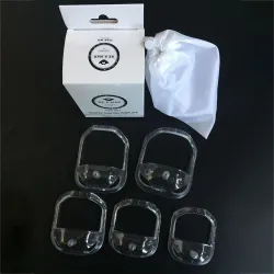 Beard grooming kit - 5 sizes - set with bag - 5 pieces