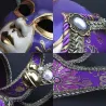 Vintage Jolly Joker - Venetian full face mask for masquerade & halloweenPlaten & Borden