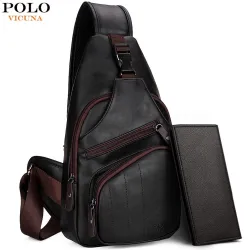 Mode POLO axelväska - läderryggsäck