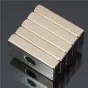 N35 stark neodymiumkuboid magnet 20 * 10 * 4mm med 4mm hål 5 st